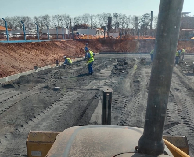 Preparação e assentamento de Bases para tráfego