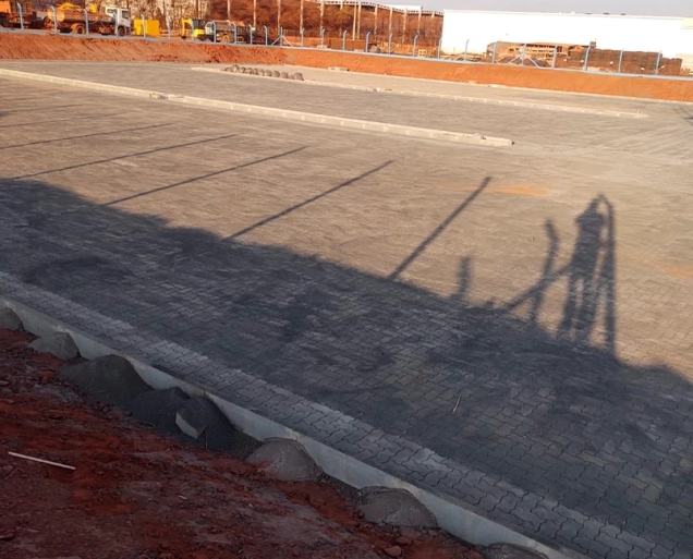 Assentamento de Piso intertravado